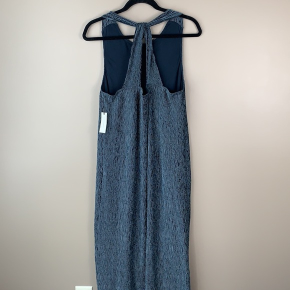 NWT Anthropologie Maeve Adrienne twist back midi dress lg - Picture 9 of 11